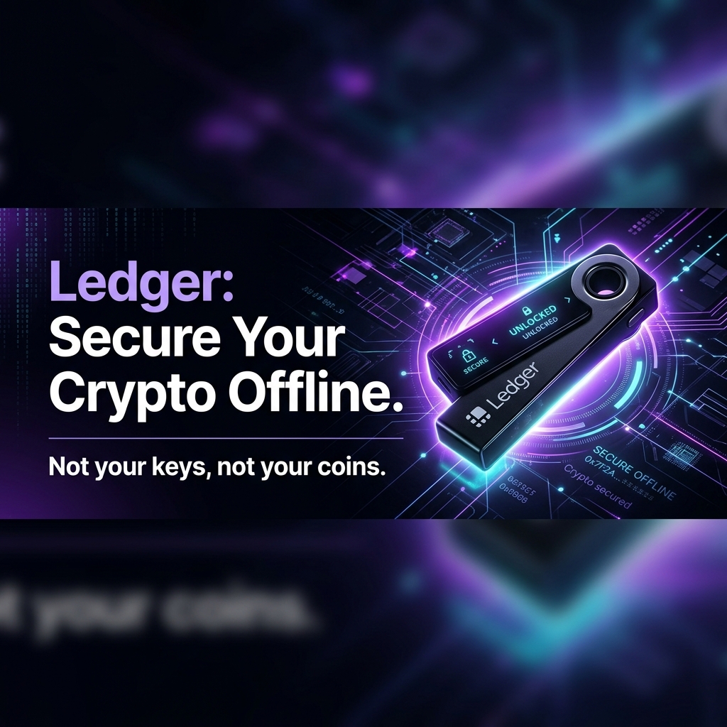 Ledger — Secure Your Crypto Offline. Not your keys, not your coins.