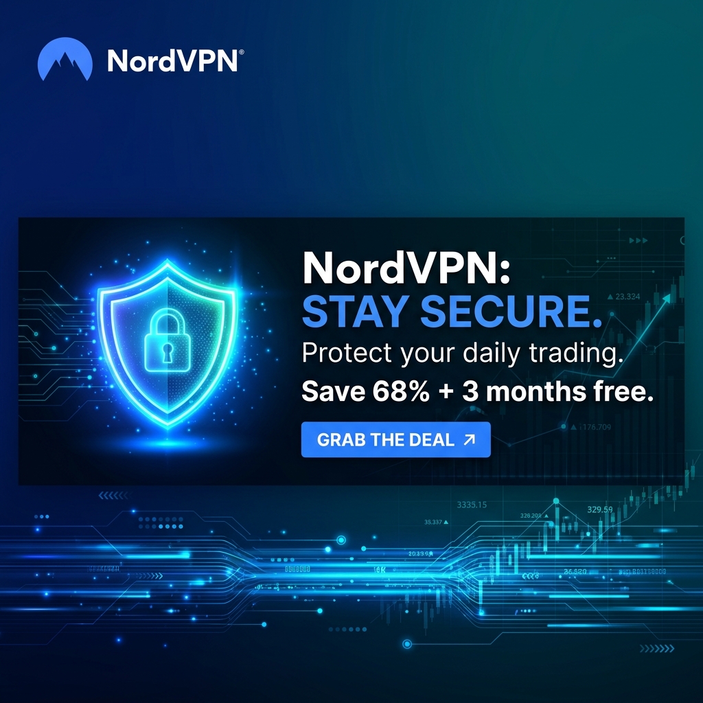 NordVPN — Stay Secure. Protect your daily trading. Save 68% + 3 months free.