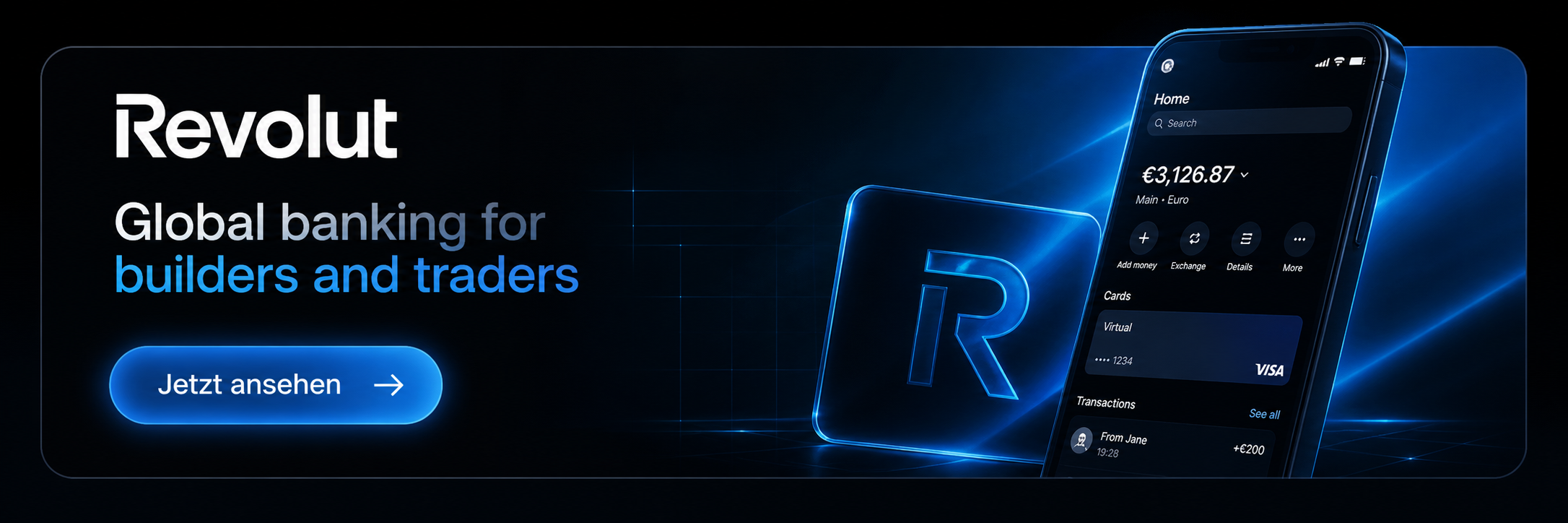 Revolut sponsor banner for AuraSec and MegaTrader.